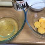 separar yemas de huevo